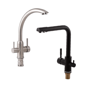 Змішувачі для кухні на дві води