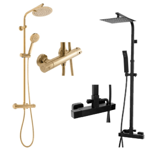 Душові системи з термостатом