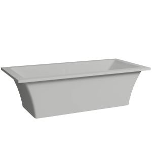 Ванни з литого каменю прямокутні