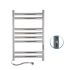 Рушникосушка електрична Navin Ellipse 500х800 ліва хром 10-045152-5080