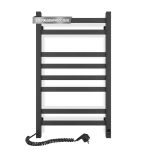 Рушникосушка електрична Navin Авангард 480х800 ліва чорна 10-228153-4880