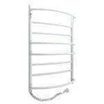 Рушникосушка електрична Navin Омега 530х800 ліва біла 12-015130-5380