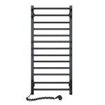 Рушникосушка електрична Navin Грандіс 480х1000 ліва чорна 12-208153-4810
