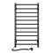 Полотенцесушитель электрический Navin Грандис 480х800 левый черный 12-208153-4880