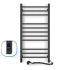 Полотенцесушитель электрический Navin Классик Квадро 500х1000 правый черный 12-216053-5010