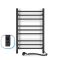 Полотенцесушитель электрический Navin Классик Квадро 500х800 правый черный 12-216053-5080