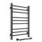 Полотенцесушитель электрический Navin Классик Квадро 500х800 правый черный 12-216053-5080