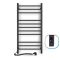 Полотенцесушитель электрический Navin Классик Квадро 500х1000 левый черный 12-216153-5010