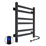 Рушникосушка електрична Navin Авангард 480х600 права чорна 12-228053-4860