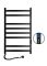Полотенцесушитель электрический Navin Авангард 480х800 левый черный 10-228152-4880