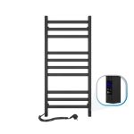 Рушникосушка електрична Navin Авангард 480х1000 ліва чорна 12-228153-4810