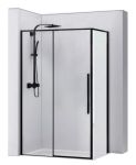 Душова кабіна Rea Solar 90x120 R/L чорний матовий