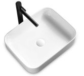 Раковина накладна Rea Demi 510х390х135 білий