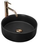 Раковина накладна Rea Sami 360х360х120 чорний