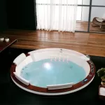 Гідромасажна ванна Golston G-U2603A вбудована, 197х197х81