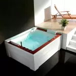 Гідромасажна ванна Golston G-U2606R правостороння, 191x159x77