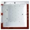 Гідромасажна ванна Golston G-U2608L лівостороння, 181x181x77