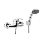 Змішувач для душу Invena Inis хром, чорний BN-84-001