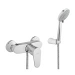 Змішувач для душу Invena Merida хром, сірий BN-03-001