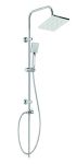 Гарнітура з верхнім душем Invena Patras хром AU-31-001