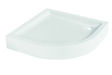 Душовий піддон Invena AK-80-083 півкруглий 80х80