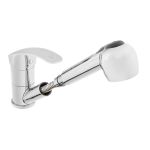 Змішувач для кухні з висувним виливом Invena Nea хром BZ-83-W01