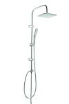 Гарнітура з верхнім душем Invena Dokos хром AU-19-001