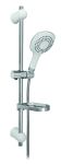 Душовий набір з штангою Invena Elea хром AU-82-NAT