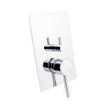 Змішувач прихованого монтажу для душу Bianchi Mody INDMDY2303CRM для двох споживачів