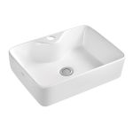 Раковина накладна Invena Neri CE-22-001 кераміка білий