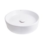 Раковина-чаша Qtap Kalao WHI 4115/F008 з донним клапаном