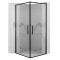 Душова кабіна Rea Abra 90х90 R/L чорний матовий
