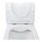 Унітаз підвісний Qtap Swan безобідковий з сідінням Soft-close QT16335178W