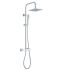 Душова система з термостатом Invena Svart хром