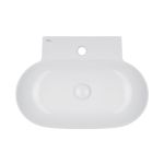 Раковина Qtap Cardinal 565х400х130 White з донним клапаном QT0411K177W