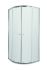 Душова кабіна напівкругла Invena Vitoria 80х80 хром AK-49-185