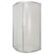Душевая кабина полукруглая Invena Vitoria 80х80 сатин AK-49-186