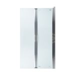 Штора на ванну Qtap Gemini CRM407513RP скло Pear 6 мм, 75х130 см