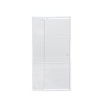 Душові двері Qtap Pisces WHI208-9.CP5 79-92х185 см, скло Pattern 5 мм