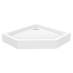 Душовий піддон Qtap Leoscorp 309915 90х90 см + сифон