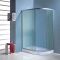 Душевая кабина Lidz Latwa SC120x85L.SAT.LOW.FR, стекло Frost 5мм, лева