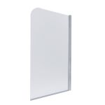 Штора на ванну Lidz Brama SS80x140R.CRM.FR скло Frost 6 мм, права