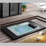 Гідромасажна ванна Golston G-U3601А вбудована 190х155х72