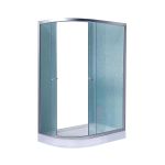 Душова кабіна Lidz Latwa SC120x85R.SAT.LOW.FR, скло Frost 5 мм, права