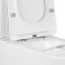 Унітаз-компакт Qtap Tern безобідковий з сидінням Soft-close QT17222093ARW