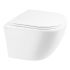 Унитаз подвесной Qtap Robin безобедочный с сиденьем Soft-close QT1333046ERW