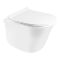 Унитаз подвесной Qtap Virgo безобедочный с сиденьем Soft-close QT1833051ERW