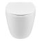 Унитаз подвесной Qtap Leo безобедочный с сиденьем Soft-close QT11331002ERW
