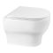 Унитаз подвесной Qtap Aries безобедочный с сиденьем Soft-close QT0333063ERW