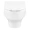 Унитаз подвесной Qtap Aries безобедочный с сиденьем Soft-close QT0333063ERW